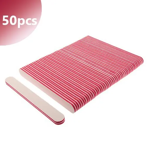 50 kos - Inginails Bela pilica za nohte - rdeče dvojno jedro 80/80