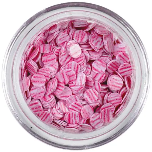 Konfeti - svetlo roza, roza črte