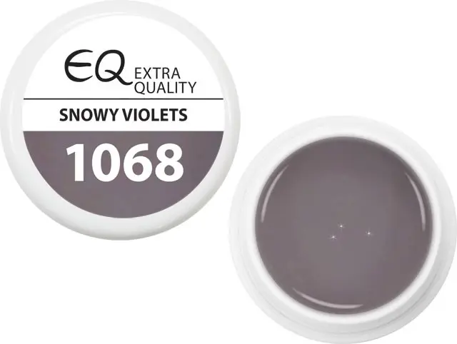 Extra Quality UV-gel - 1068 Snowy Violets