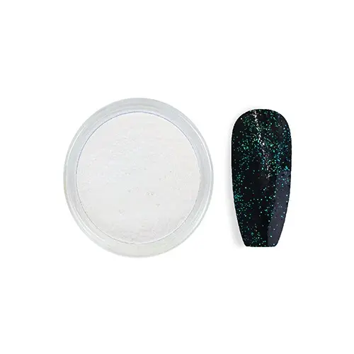 Lesketav okrasni prah - bel št.6, 3g