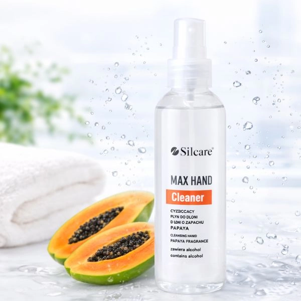 Razkužilo v obliki razpršila Silcare - MAX HAND, 200 ml