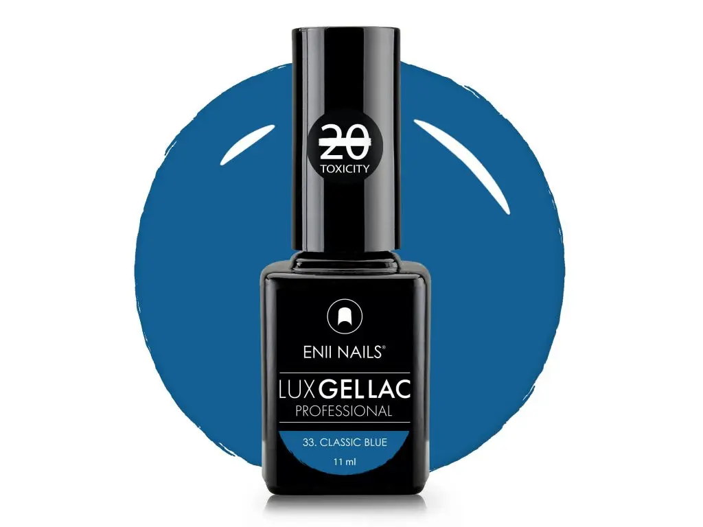 ENII LUX GEL LAK, 33 - Klasična modra, 11 ml