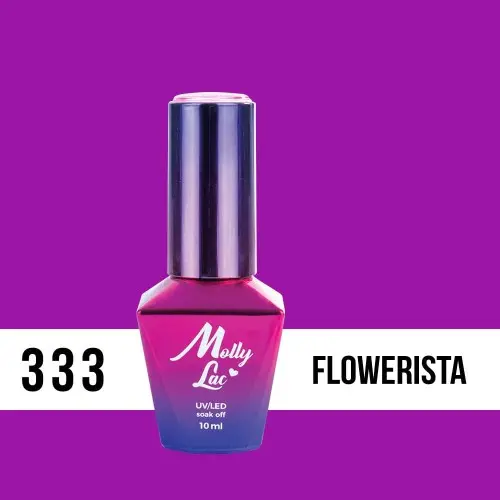 MOLLY LAC UV/LED gel lak Fancy Fashion - Flowerista 333, 10ml