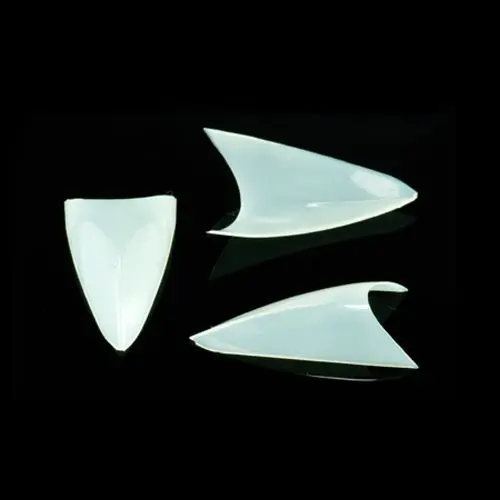 Umetne nohtne Inginails konice št. 7 - Stealth French Natural, 50 kosov v škatli