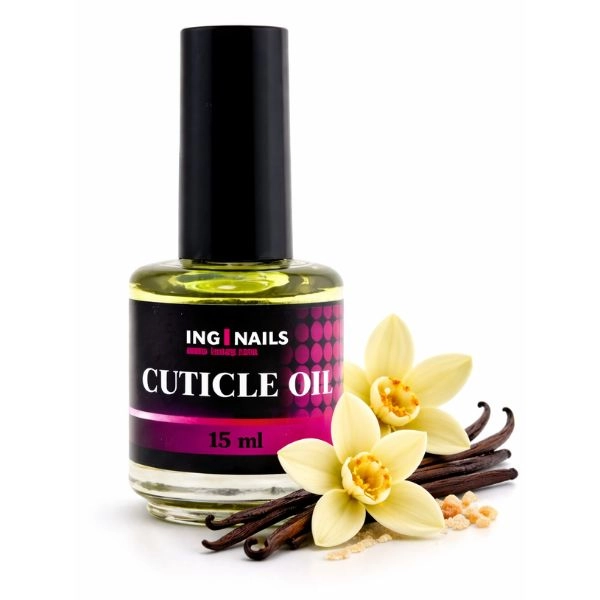 Regeneracijsko olje za nohte Inginails - Cuticle Oil VANILLA YELLOW 15ml