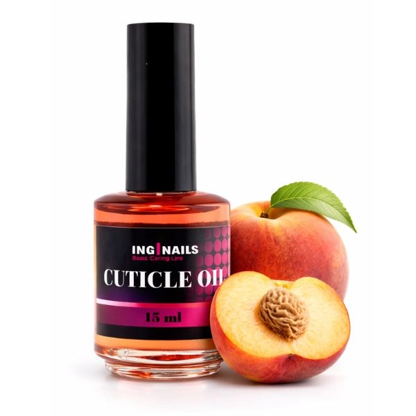 Regeneracijsko olje za nohte Inginails - Cuticle Oil PEACH ORANGE 15ml
