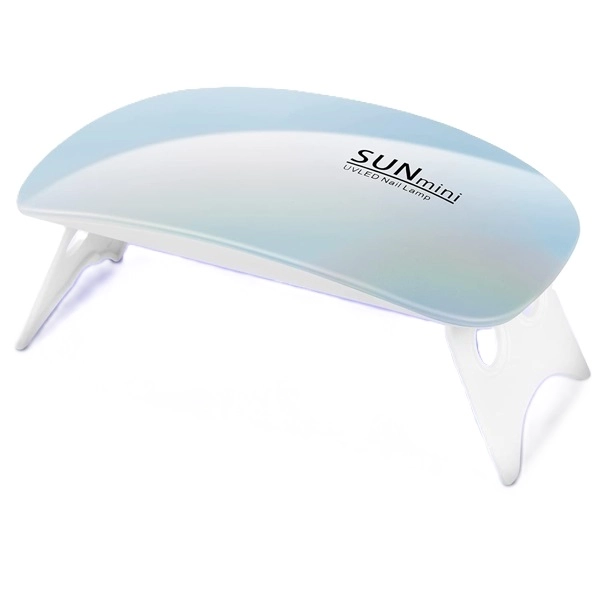 Mini LED/UV lučka za geliranje nohtov, SUN mini - modra -6W