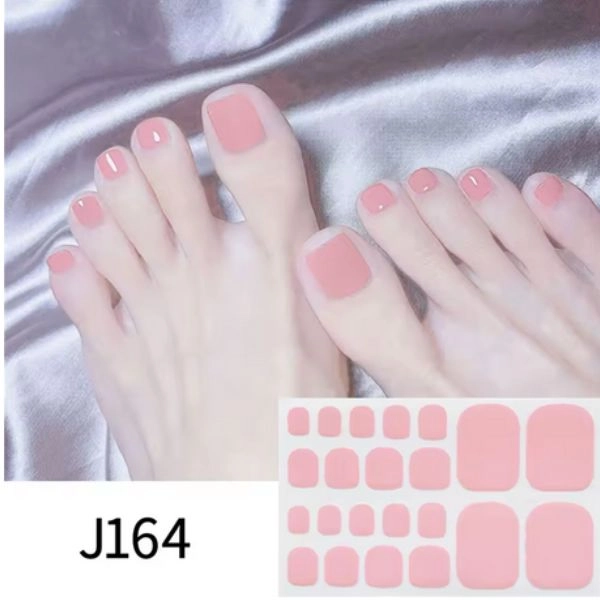 Polsuhe gel nalepke - roza