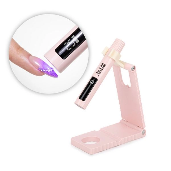 AlleLac 1,6W LED svetilka za nohte 8809, roza