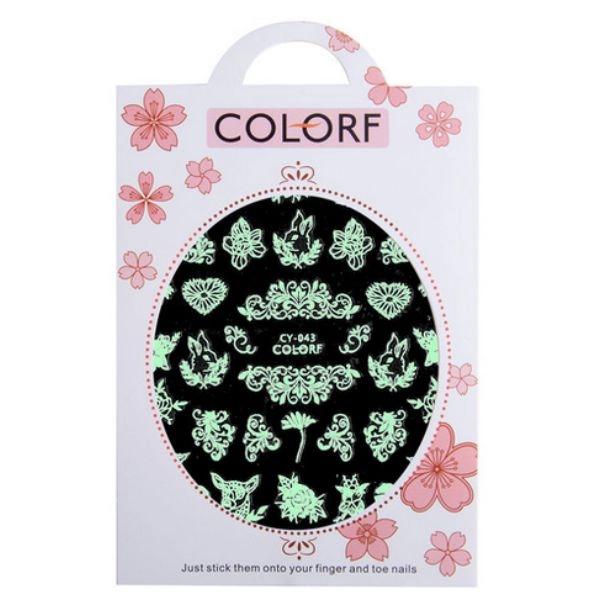 Nalepke za nohte, okraski  CY-043