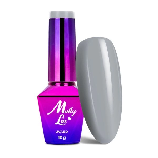 UV/LED hibridni gel lak MollyLac Yoga Virabhadrasana II št.87, 10 g