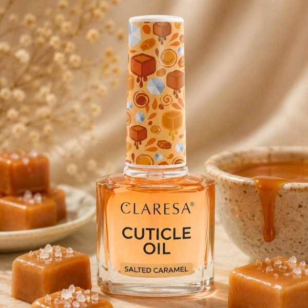 Claresa Cuticle Oil - Salted Caramel, 5ml