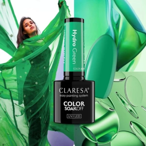 Claresa UV/LED Color Soak Off - Hydro Green, 5g