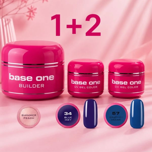 Gradilni UV gel Silcare Base One 5 g – AKCIJA 1+2 GRATIS