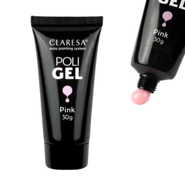 Claresa Poli gel Builder - Pink, 30g
