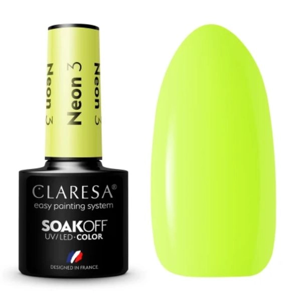 Claresa UV/LED Color Soak Off - Neon 3, 5g