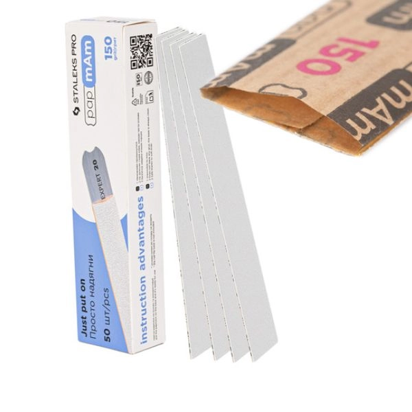 Nadomestne pilice PapmAm Staleks Expert 22, zrnatost 150, 50 kosov
