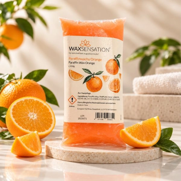 Vosek za parafinske obloge - pomaranča, 450g