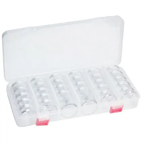 Prazne 10 ml posodice v škatli - 28 kos