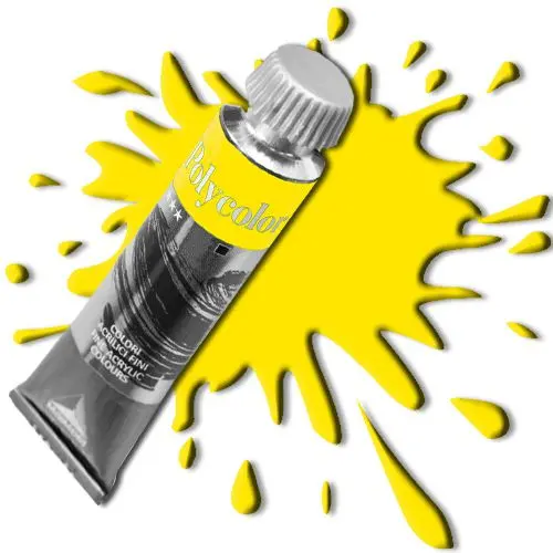 Akrilne barve - Polycolor - 100 Lemon Yellow 20ml