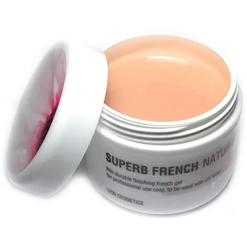 UV gel Lion Cosmetics - Superb French Natural gel, 40 ml