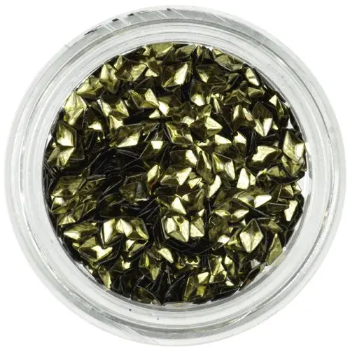 Bleščeči okraski - 3D diamanti, temno zeleni