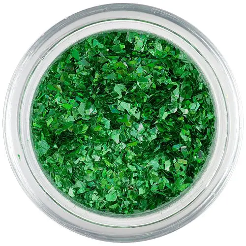 Bleščeči lističi, majhni - zeleni