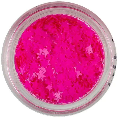 Neonsko roza zvezdice