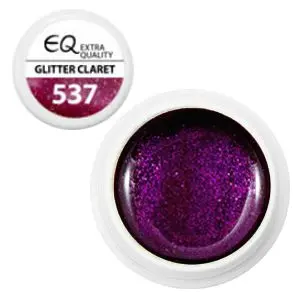 UV-gel Extra Quality - 537 Glitter Claret 5g