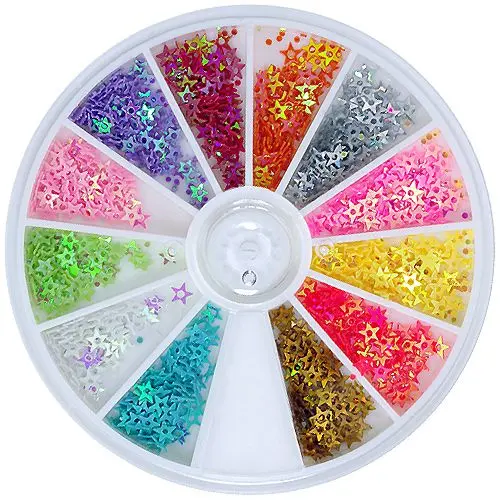 Komplet okrasnih zvezdic z izrezano sredino