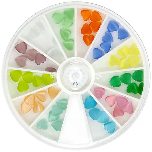 Komplet okrasnih kamenčkov - srca