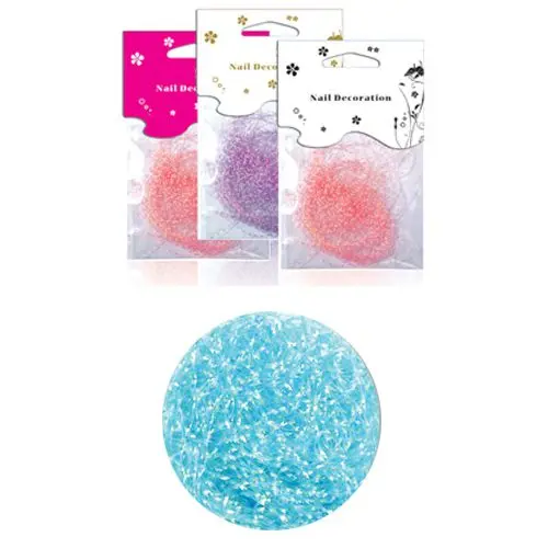 Nitke v vrečki - zelenkastomodre