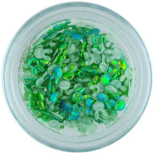 Zajček iz blaga - zelen