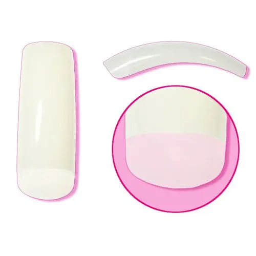 Royal Overlap Natural, št.1 - nohtne konice, 50 ks